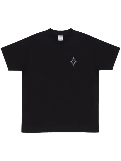 COUNTY OF MILAN Eclipse cross-print cotton T-shirt