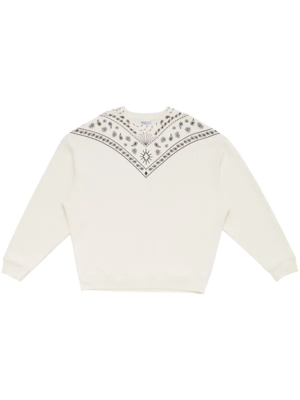 【関税込み】Marcelo Burlon County of Milan スウェットシャツ Marcelo Burlon County Of Milan バンダナプリント スウェット