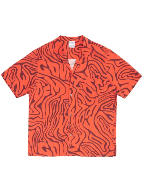 Marcelo Burlon County of Milan abstract-print short-sleeve shirt