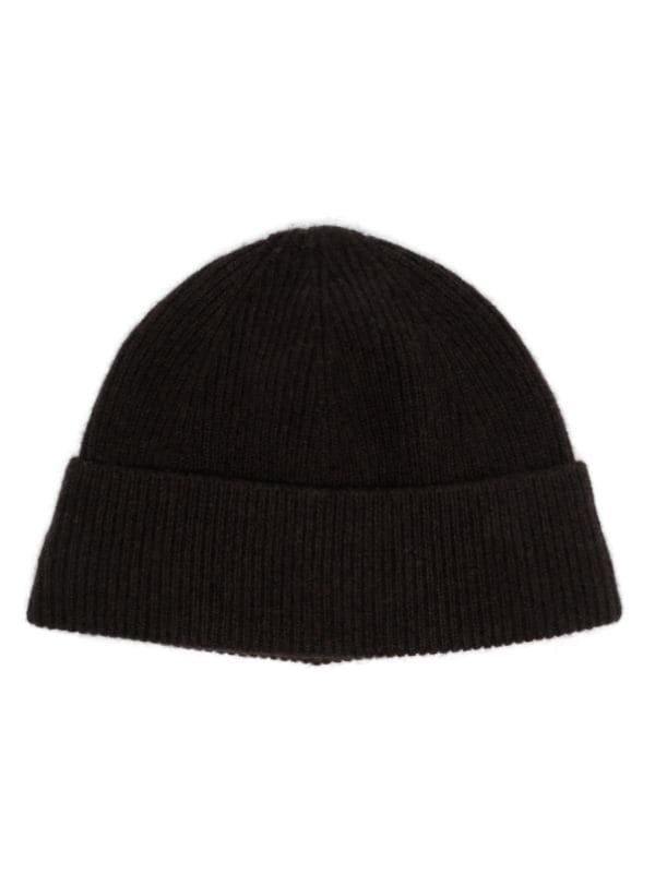 Acne Studios ribbed-knit wool-cashmere Beanie - Farfetch