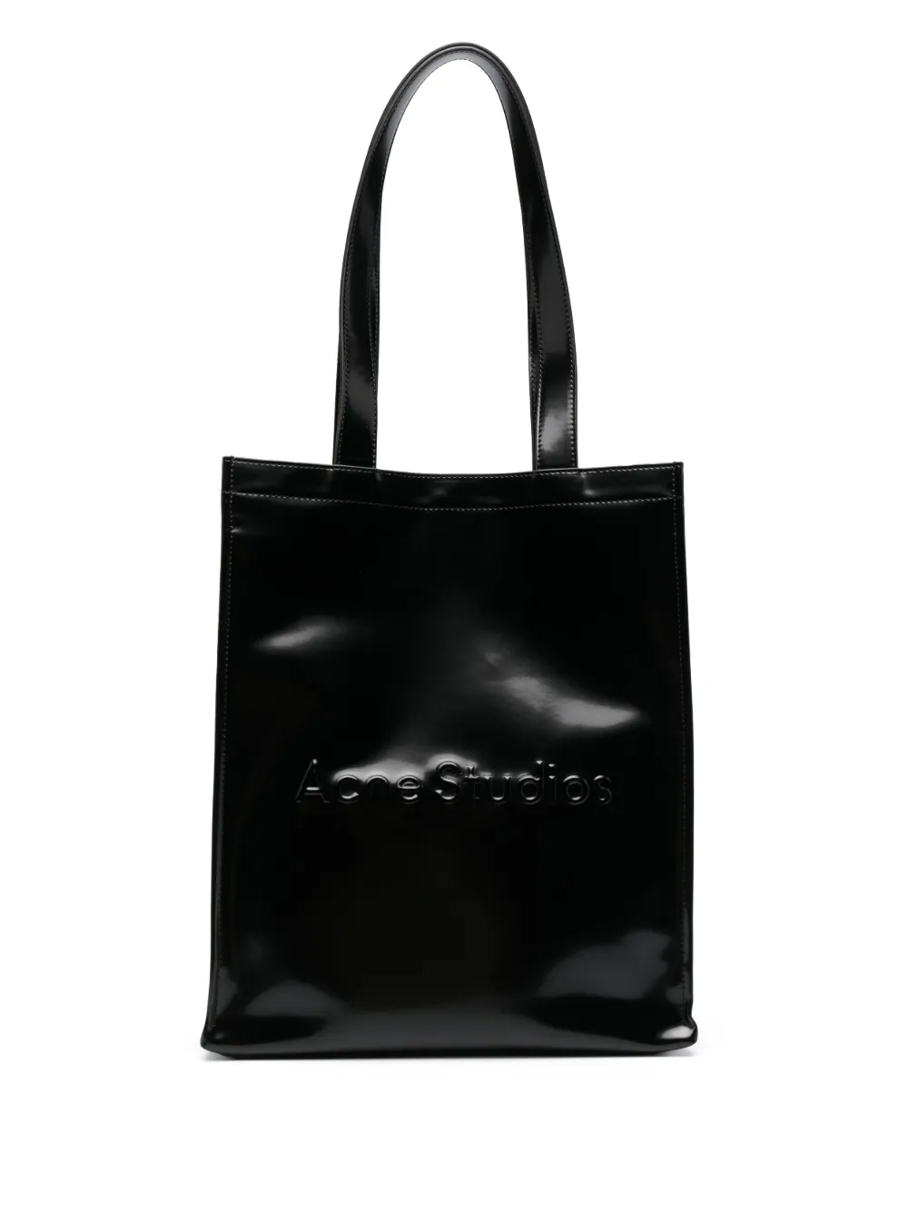 Acne Studios Embossed logo Tote Bag Farfetch off-white-tenis-out-of-office-farfetch