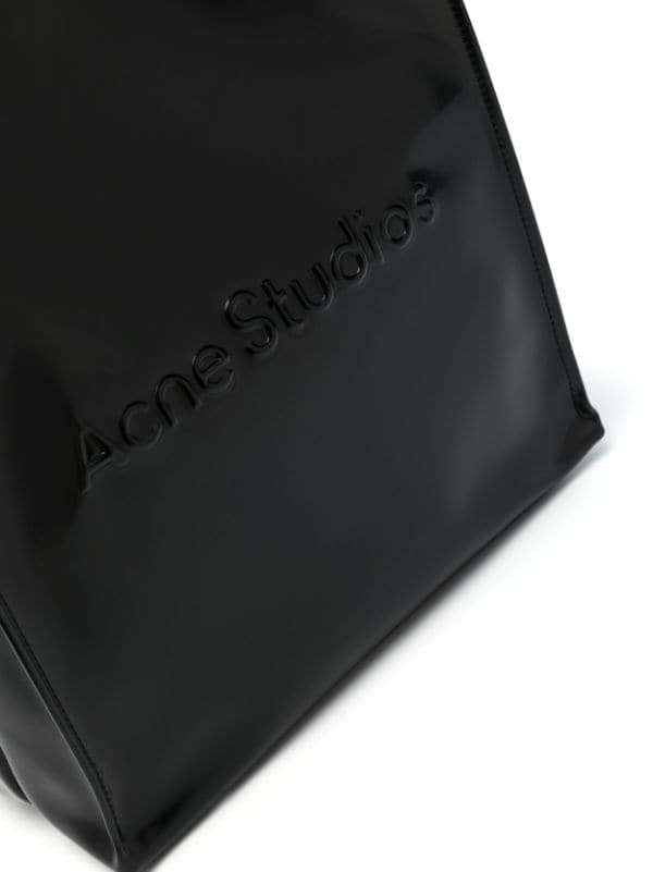 Acne Studios Logo Embossed Tote Bag - Farfetch