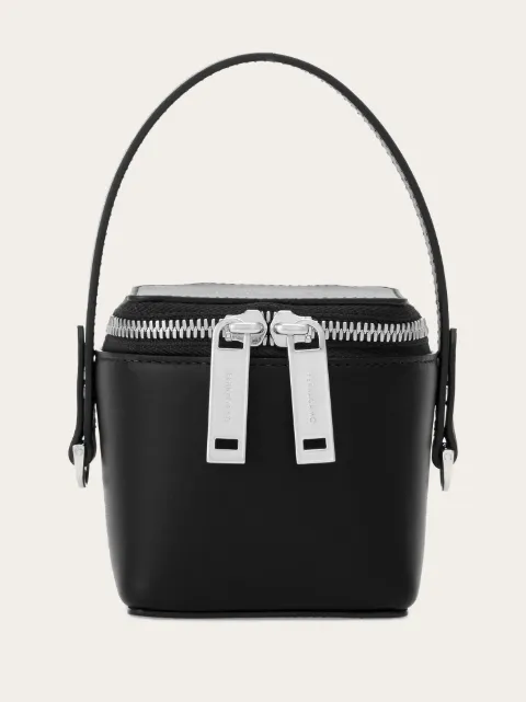 Micro leather mini bag