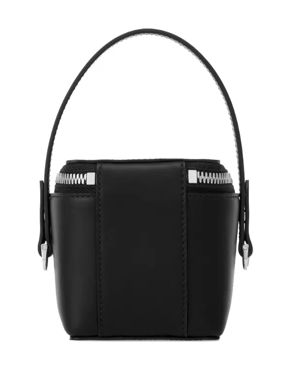FERRAGAMO BLACK LEATHER ミニバック　小物入れ Ferragamo Micro Leather Mini Bag | Black | FARFETCH