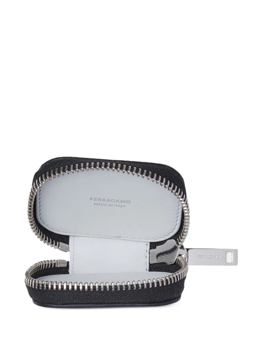 Ferragamo Portemonnee met logoprint Zwart