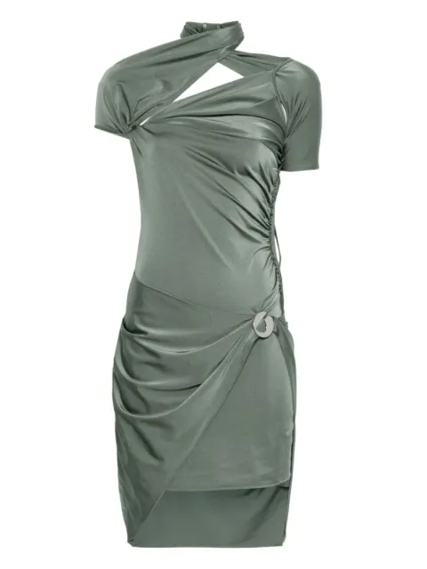 Coperni Vestido assimétrico drapeado