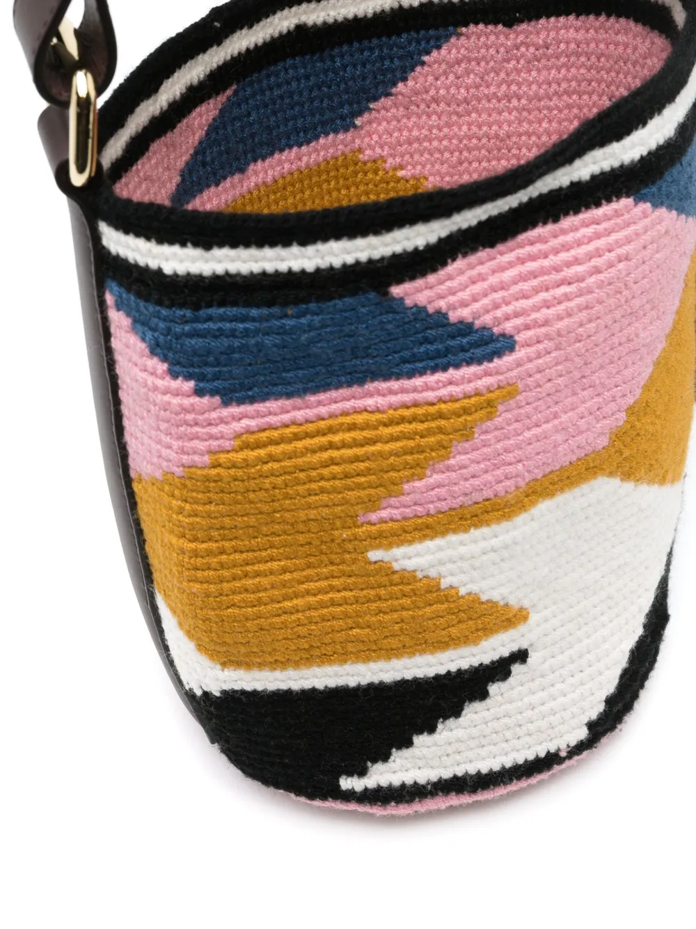 Colville Small Cylinder Knitted Bucket Bag Farfetch