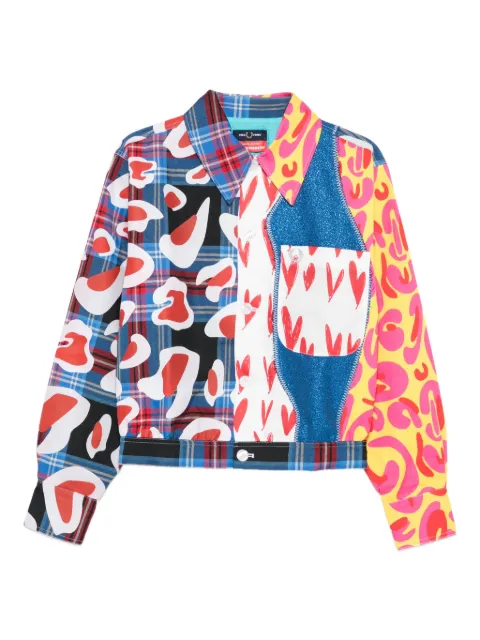 Charles Jeffrey Loverboy chaqueta corta a cuadros de Charles Jeffrey Loverboy x Fred Perry