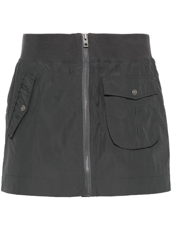 Ksubi zip-up Mini Skirt Grey FARFETCH PH