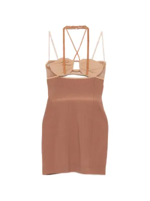dress mesh top Tube Mesh Midi Dress
