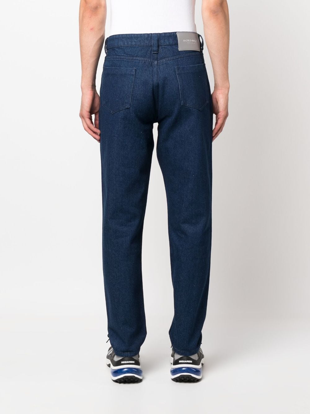 Shop A-cold-wall* Essential Slim-fit Jeans In Blau