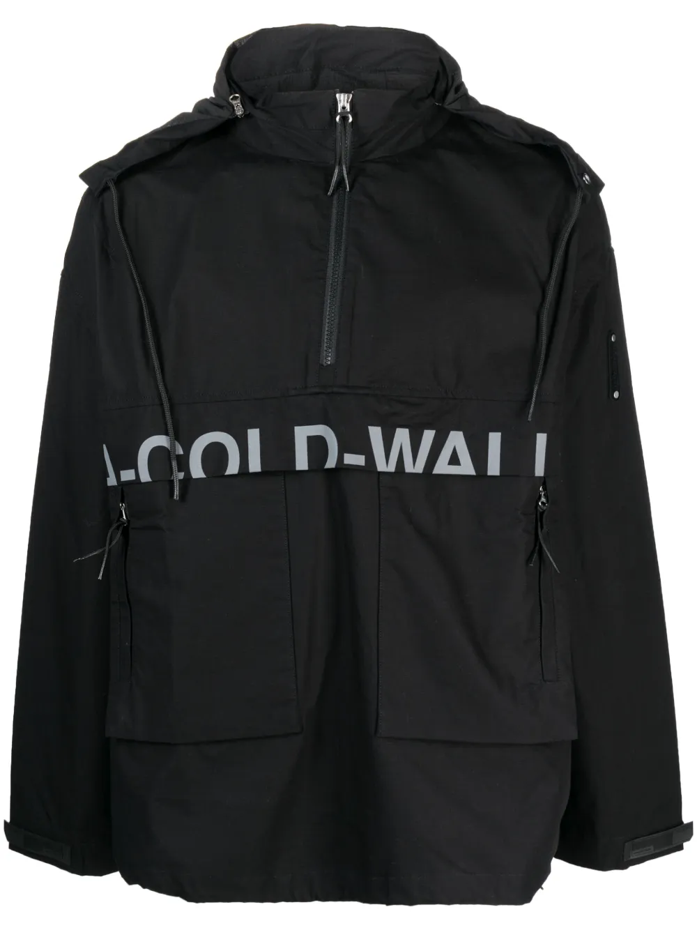 Image 1 of A-COLD-WALL* Kapuzenjacke mit Logo-Print