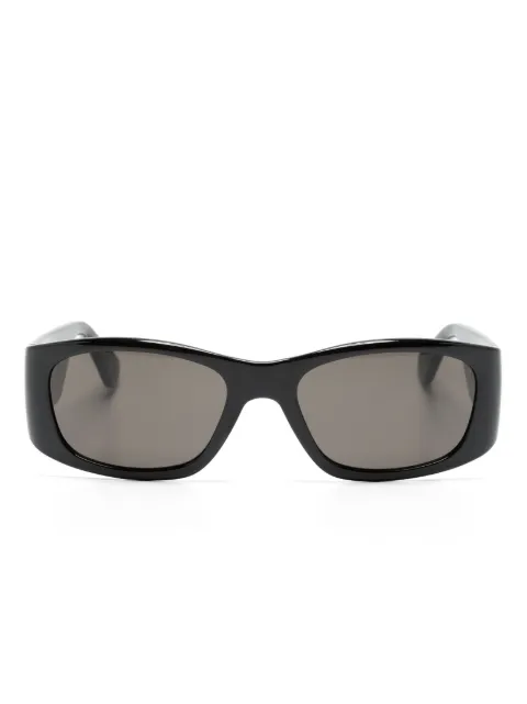 Moschino Eyewear logo-lettering rectangle-frame sunglasses