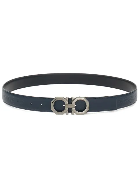 Ferragamo Gancini-buckle reversible belt 