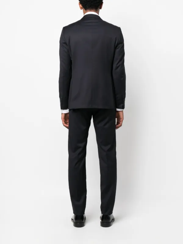 Tagliatore single-breasted two-piece Suit | Blue | FARFETCH ID
