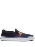 Marcelo Burlon County of Milan Wings-motif slip-on sneakers - Black