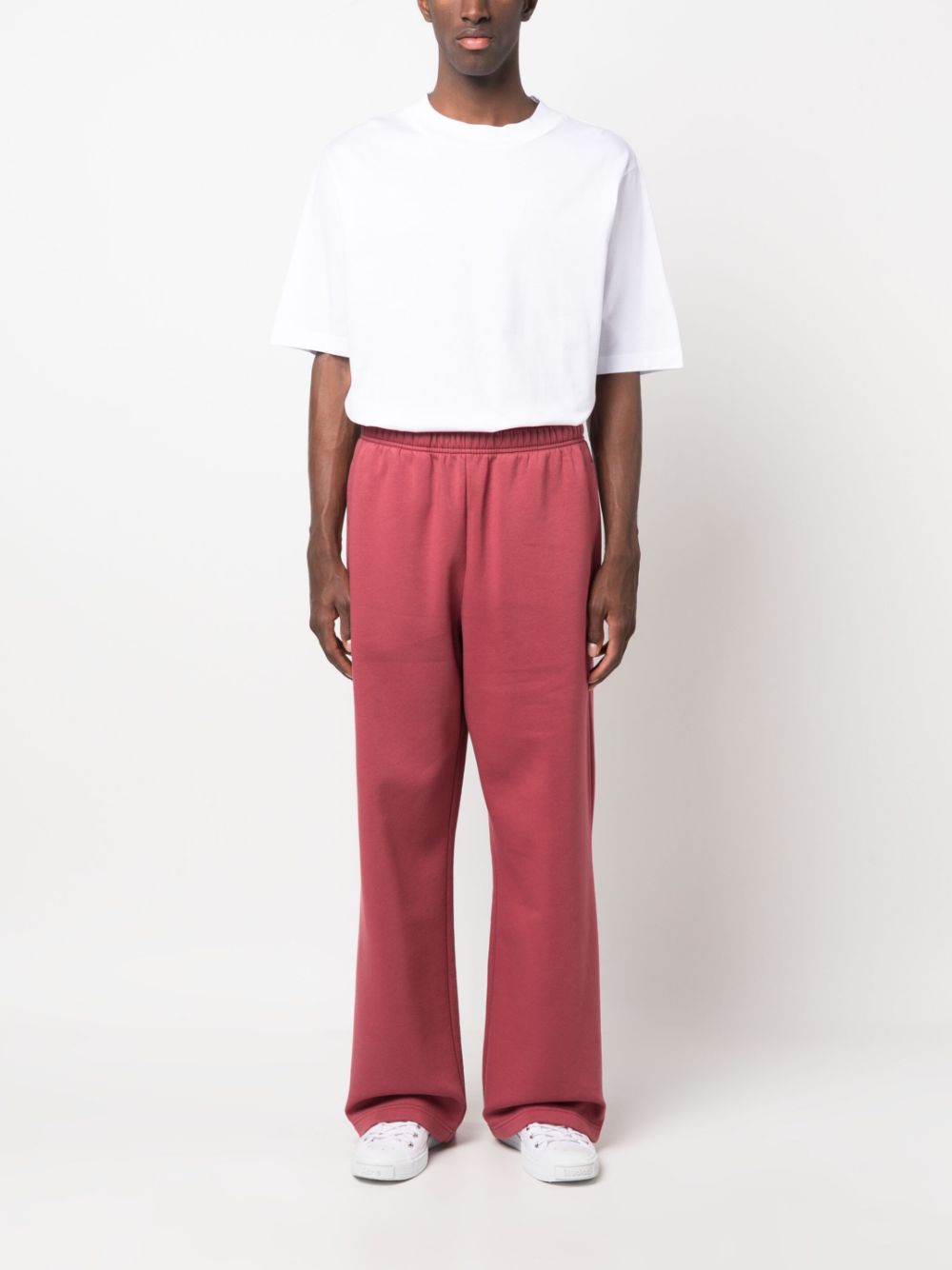 Acne Studios cotton-blend track pants - Rood