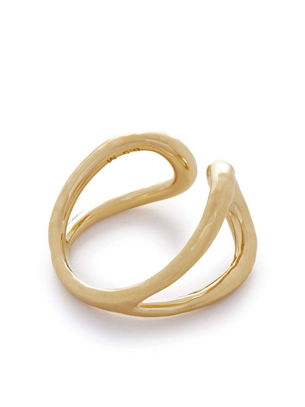 Shop Monica Vinader Flow Gold-vermeil Ring