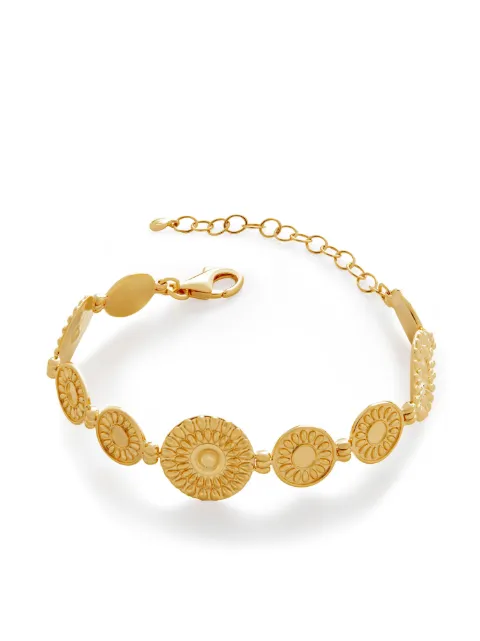 Monica Vinader Juno gold-vermeil bracelet