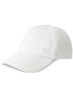 Prada triangle-logo Baseball Cap | White | FARFETCH