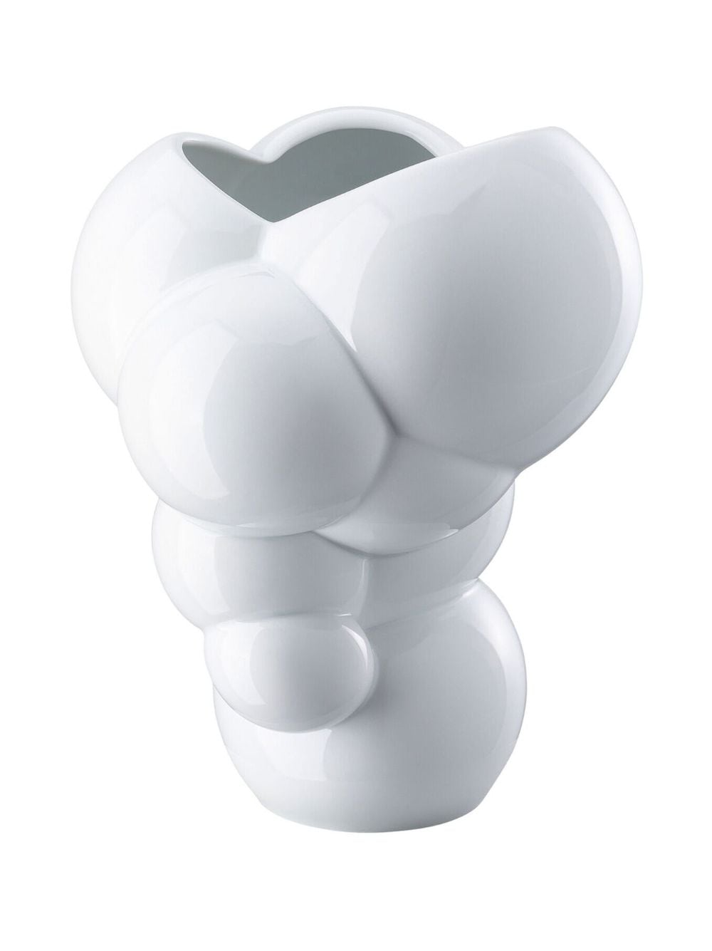 Shop Rosenthal Skum Porcelain Vase In White