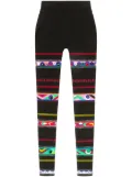 PUCCI abstract-print stirrup leggings - Black