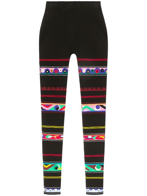 PUCCI abstract-print stirrup leggings