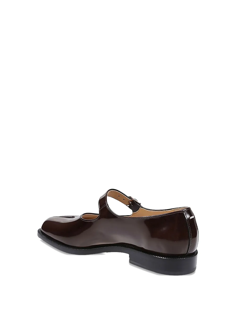 Maison Margiela Tabi mary jane flat loafers BROWN