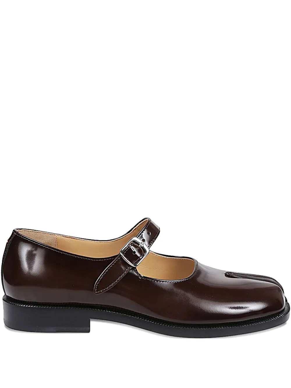 Maison Margiela Tabi mary jane flat loafers - BROWN Maison Margiela Tabi mary jane flat loafers - BROWN