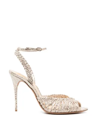 Alexandre Birman Agatha 120mm レザーサンダル - Farfetch