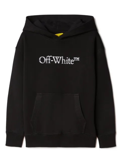 Off-White Kids Bookish Bit logo-print hoodie