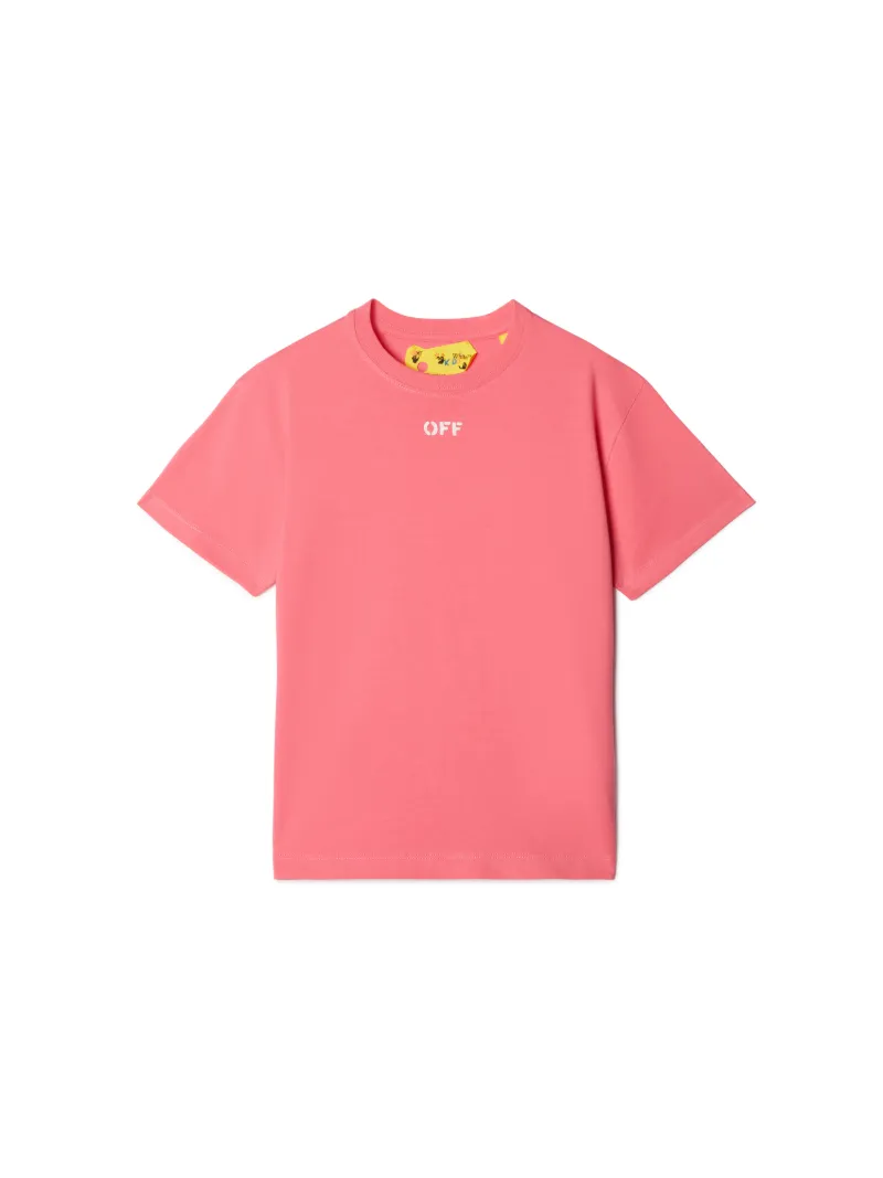 Off Logo Kurzärmeliges T-Shirt