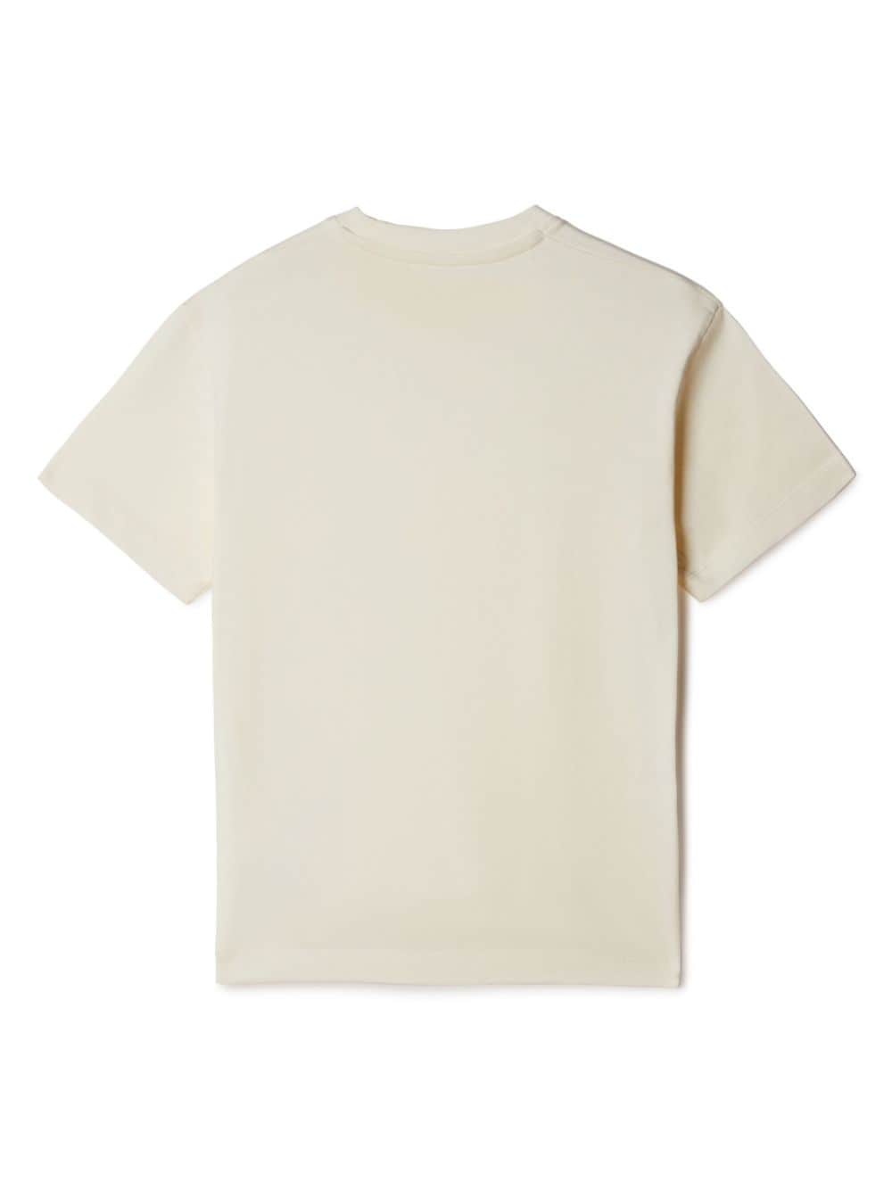 Off-White Kids T-shirt met logo - Wit