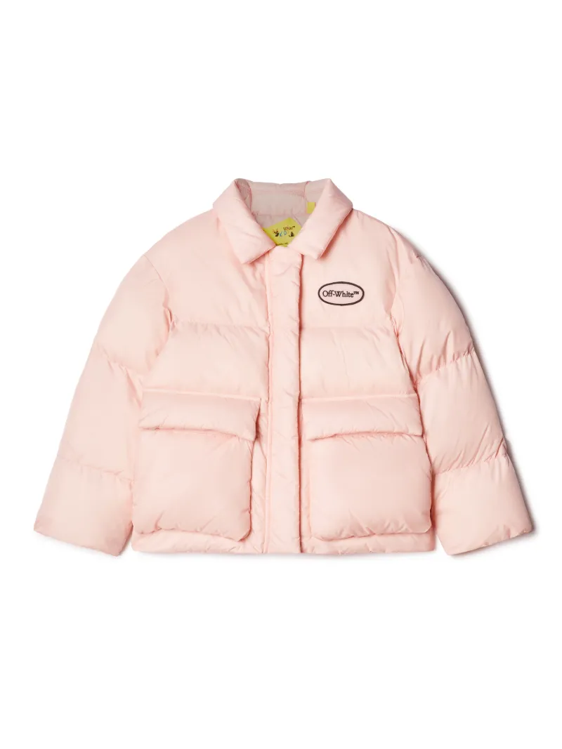 Gesteppte Pufferjacke mit Pfeil