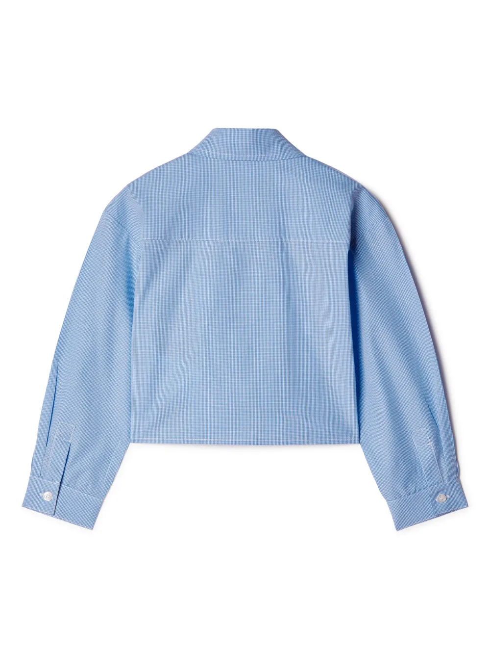 Off-White Kids T-shirt met logoprint - Blauw