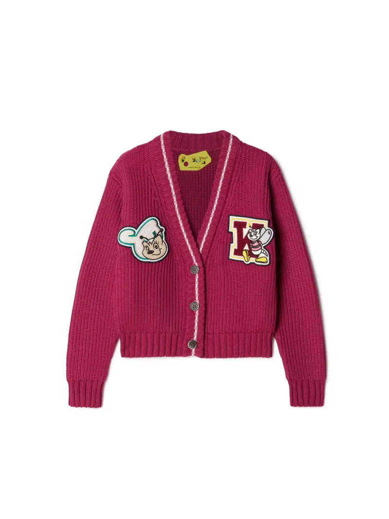Ow-Patch College Strickjacke