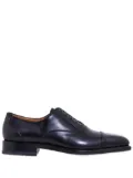 Ferragamo tonal-toecap leather oxford shoes - Black