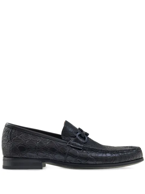 Ferragamo moccasins with Gancini ornament