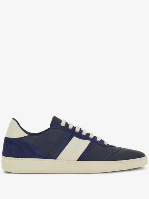 Ferragamo low top sneakers with signature