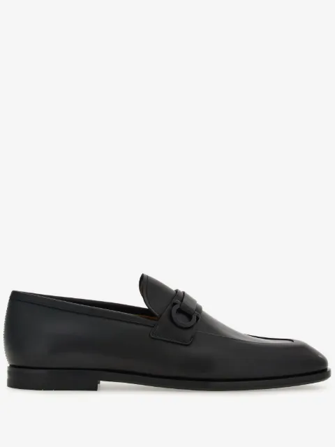 Ferragamo moccasins with Gancini ornament
