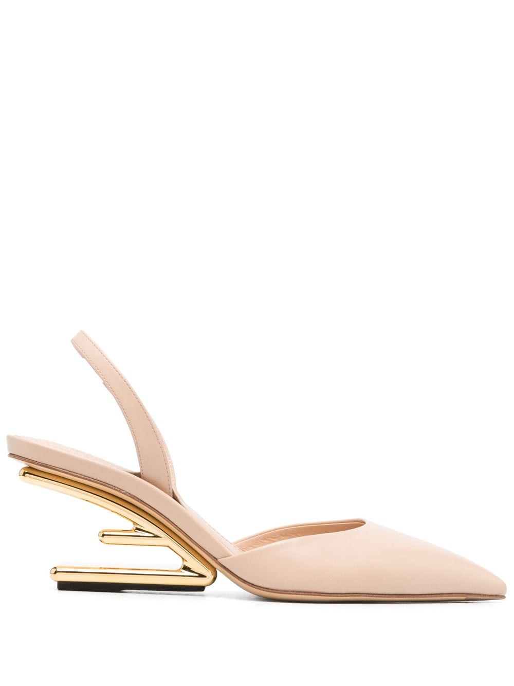 Fendi Pumps Mit Spitzer Kappe 85mm In Nude