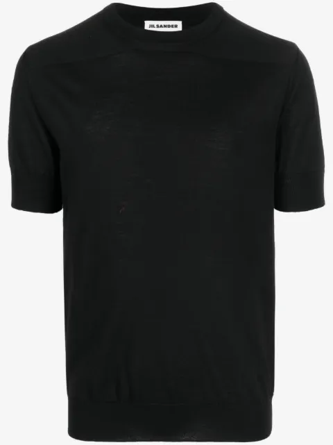 Jil Sander short-sleeve wool T-shirt