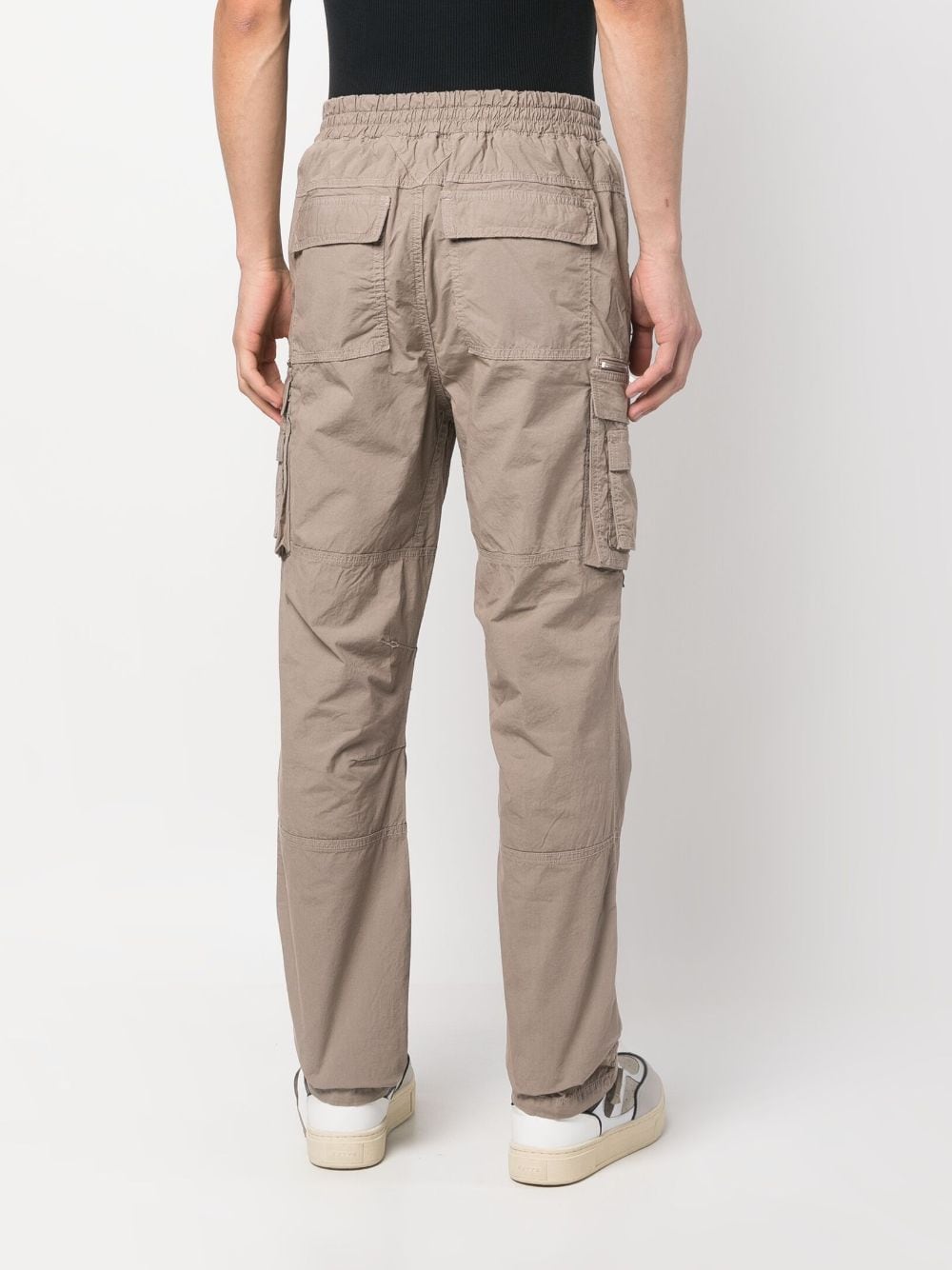 Shop Represent Elasticated Cargo Trousers In Neutrals
