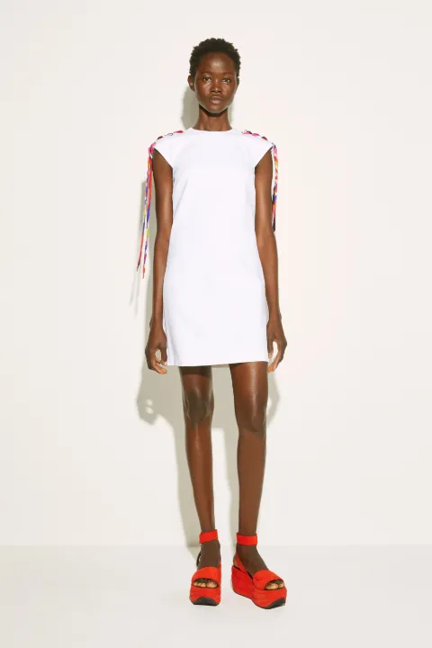 Iride-Print Mini Dress