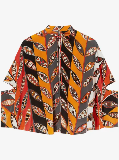 PUCCI Girandole-print blouse