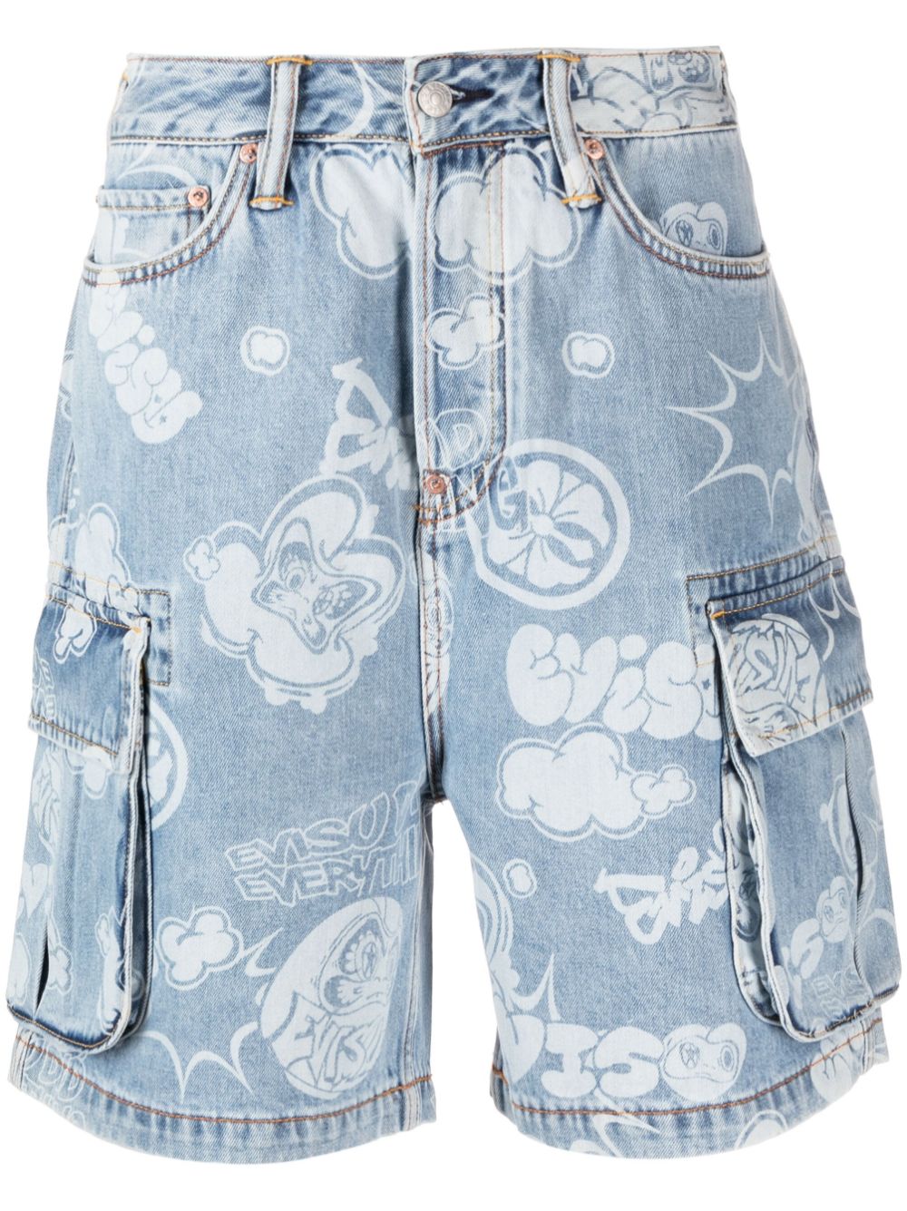 Mickey mouse best sale denim shorts