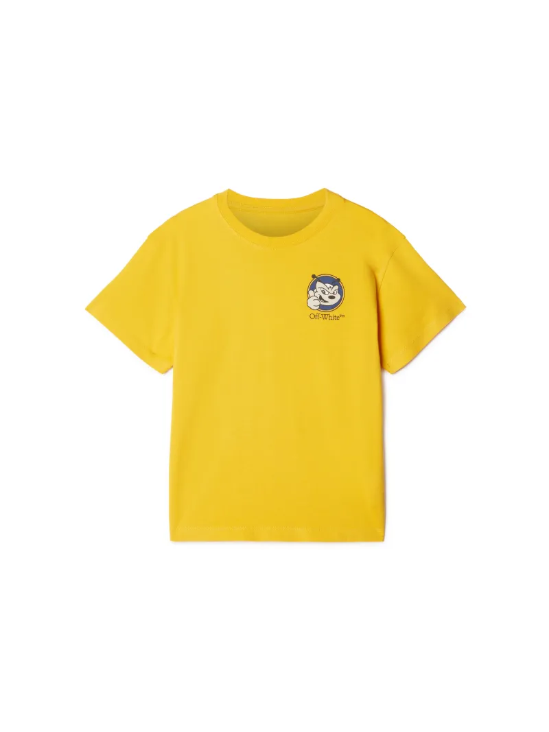 Kurzärmeliges T-Shirt mit Pfeil & Maskottchen 