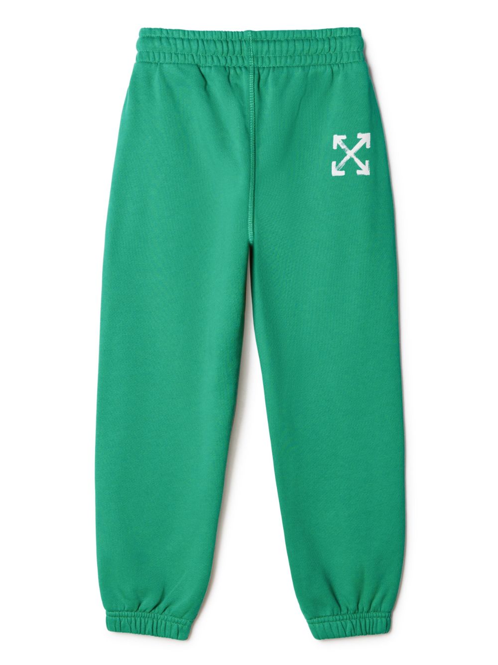 Off-White Kids Trainingsbroek met print - Groen