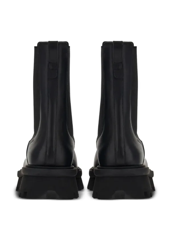 Ferragamo チャンキー チェルシーブーツ | ブラック | FARFETCH JP