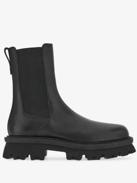 Ferragamo botas Chelsea con suela gruesa